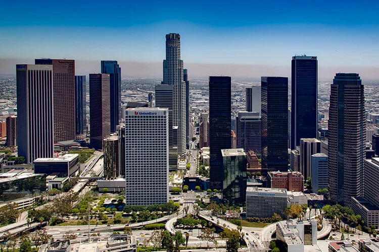 Los Angeles, CA, USA Skyline