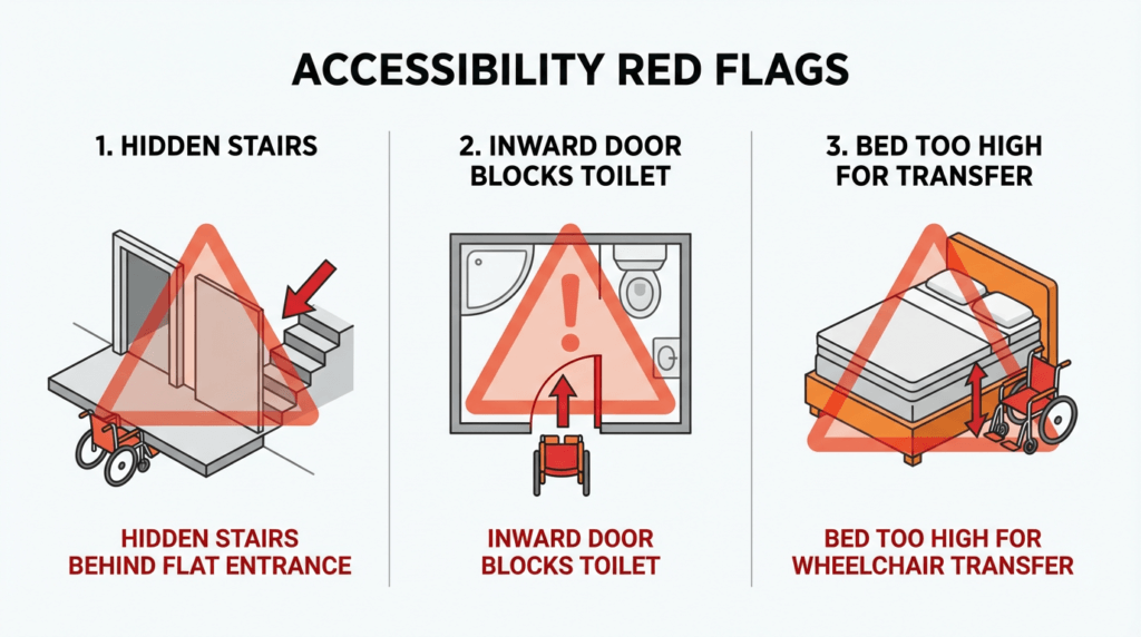 accessibility red flags